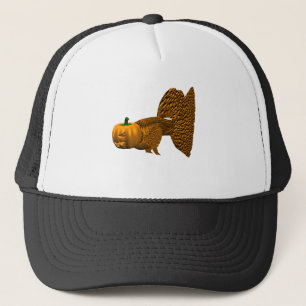 Funny Orange Guppy Trucker Hat