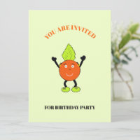 Funny orange