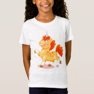 Funny orange unicorn T-Shirt
