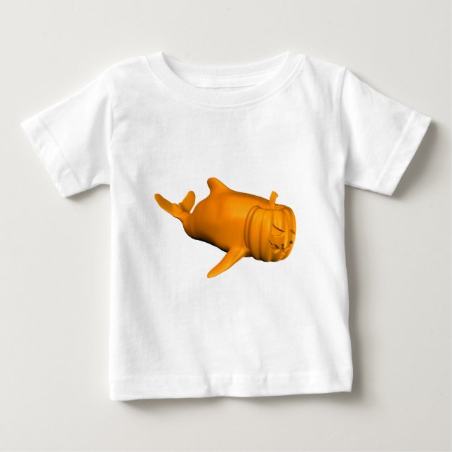Funny Orcinus orca Baby T-Shirt (Front)