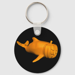 Funny Orcinus orca Key Ring
