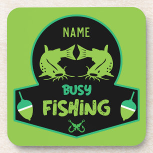Funny original fishing gifts   large coffee mug coaster
