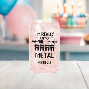 Funny Orthodontist Gag Coworker Personalised Can Glass
