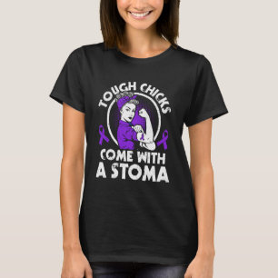 Funny Ostomy Survivor Girl ostomy surgery recovery T-Shirt