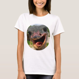 Funny Ostrich Bird Photo What's Up T-Shirt