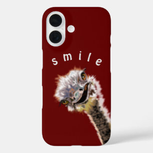 Funny Ostrich iPhone Case