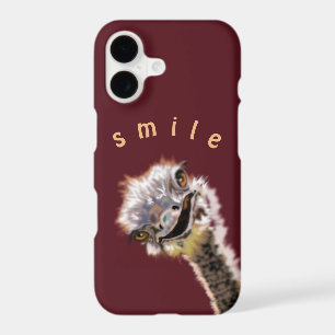 Funny Ostrich iPhone Case