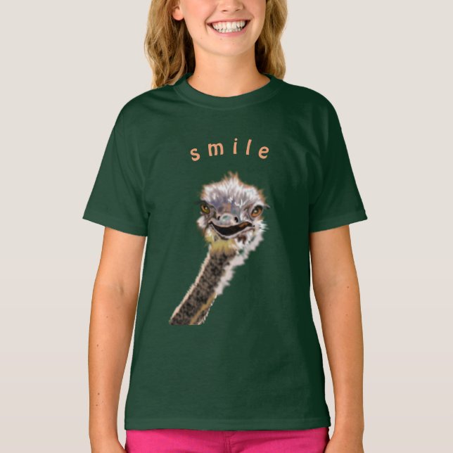Funny Ostrich T-Shirt (Front)
