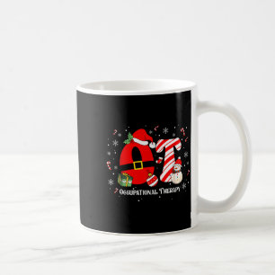 Funny Ot Nurse Occupational Therapy Santa Christma Coffee Mug