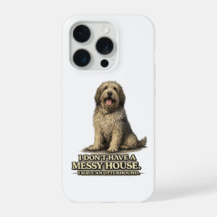 Funny Otterhound Dog Owner Gift iPhone 15 Pro Case