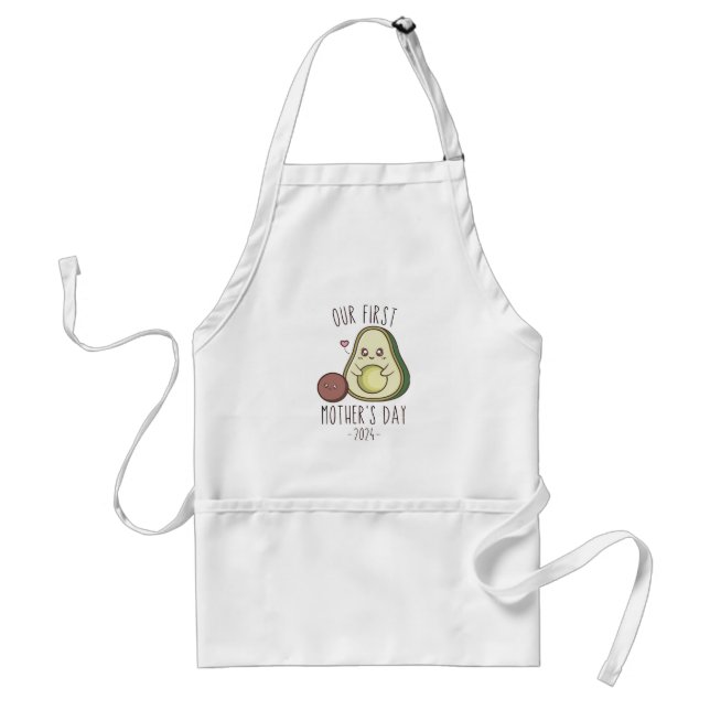 Funny Our First Mother's Day  Standard Apron (Front)