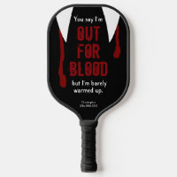 Funny Out For Blood Personalised Name