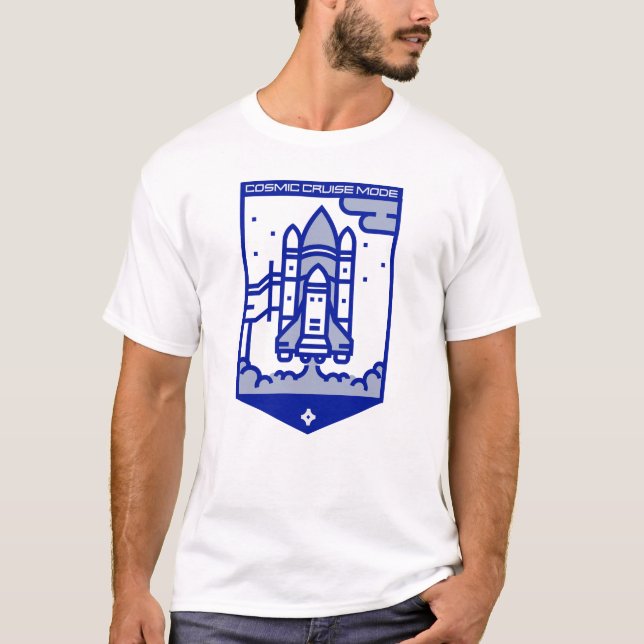 Funny Outer Space | Funny Galaxy | Funny Cosmos T-Shirt (Front)