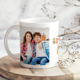 Funny "Over Stimulated Moms Club" 2 Photos Coffee Mug