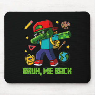 Funny Oversize Design Ck To School  Mouse Pad