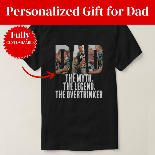Funny Overthinker Dad Gift T-Shirt (Funny Overthinker Dad Gift T-Shirt)