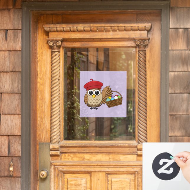 Funny Owl Easter Egg Hunt (Home Door)
