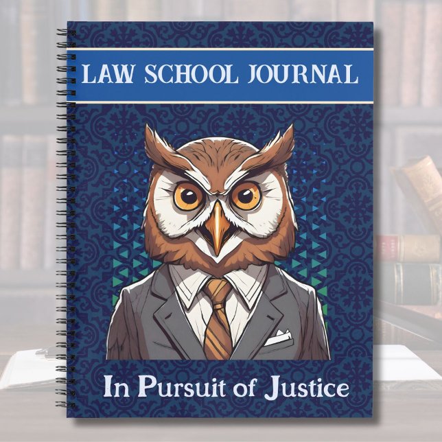 Funny Owl Gifts for Law Student Lawyer Enforcement Notebook (Funny Owl Gifts for Law Student Lawyer Enforcement)