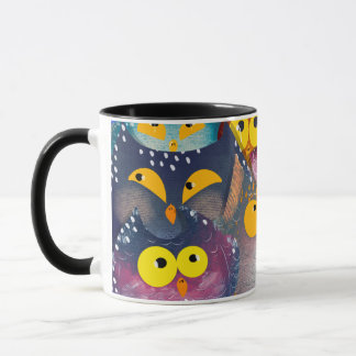 "Funny Owl Mug Wrap – Cute and Hilarious Owl Mug