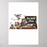Funny Owl Teacher Chaos - Whimsical Forest Animals