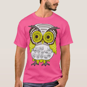 Funny Owl wolf T-Shirt
