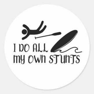 Funny Paddle Board Stickers