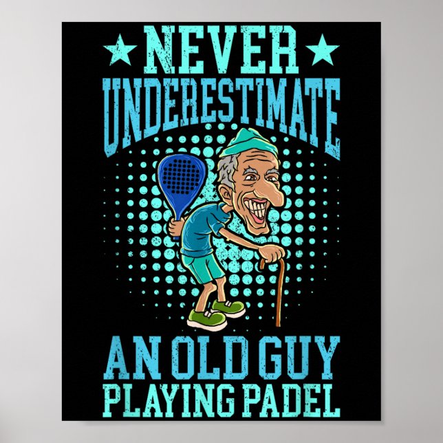 Funny Padel Quote Are You Already Play Padel  Poster (Front)
