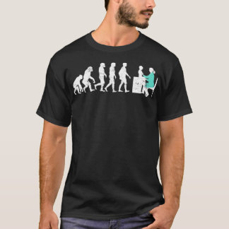 Funny Paediatrics Doctor Evolution -standard-scale T-Shirt