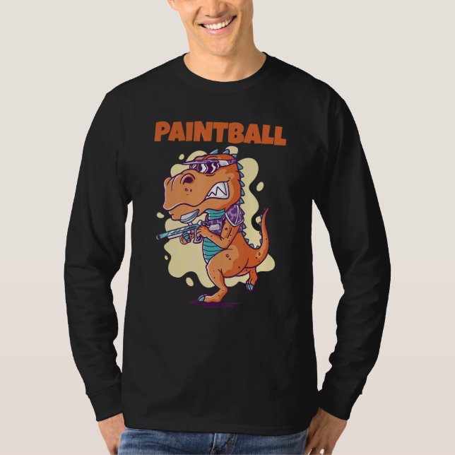 Funny Paintball_1 T-Shirt (Front)