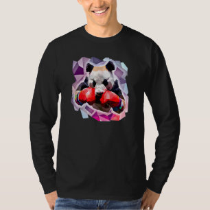 Funny Panda Boxing Cool Animal Lover Gloves Boxer T-Shirt