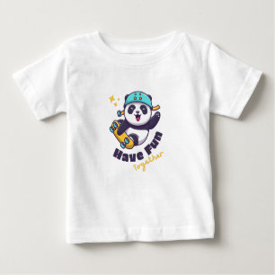 Funny Panda Cute For Animals Lover Baby T-Shirt
