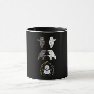 Funny Panda Cute Polar Bear Animal Lover Mug