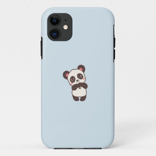 Funny Panda, Panda Lover, Gift for Her Case-Mate iPhone Case (Back)