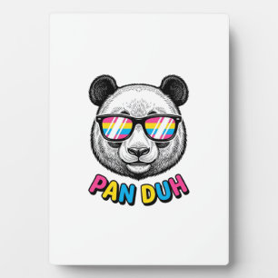 Funny Panda Sunglasses Vintage Engraving Shirt Des Plaque