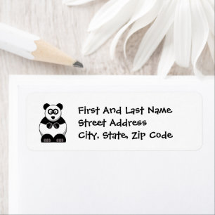 Funny Pandamonium Panda Cartoon, Cute Stress Pun