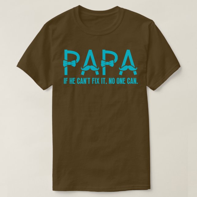Funny Papa Birthday 13 T-Shirt (Design Front)