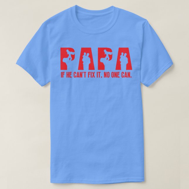 Funny Papa Birthday 16 T-Shirt (Design Front)