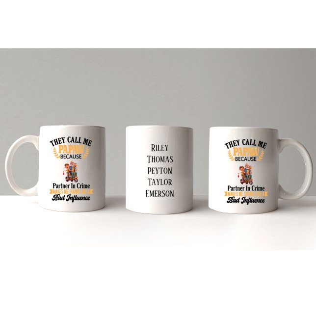 Funny Papaw, Grandpa, Grandfather, Customisable Coffee Mug (Funny Papaw, Grandpa, Grandfather, Customizable Coffee Mug
)
