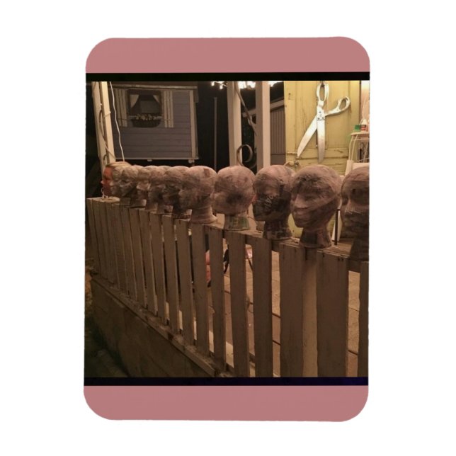 Funny Paper Mache Magnet (Vertical)