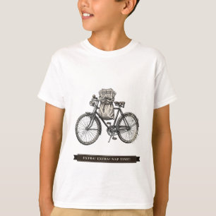 Funny Paperboy for Kids "Extra Extra Nap Time" T-Shirt