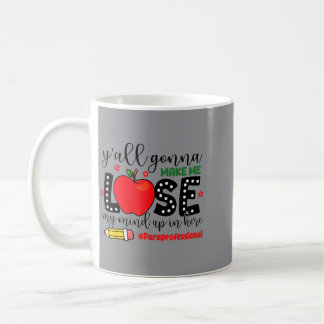 Funny Para Life Paraprofessional Teacher Back To Coffee Mug