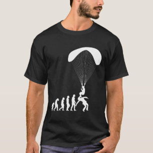 Funny Paragliding Evolution Paragliders Skydiving T-Shirt