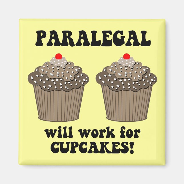 funny paralegal magnet (Front)