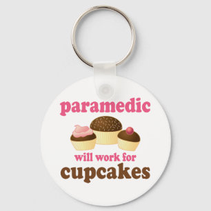 Funny Paramedic Key Ring