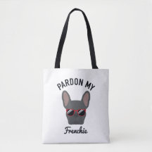 Funny Pardon my Frenchie Blue French Bulldog