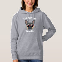 Funny Pardon my Frenchie Blue Tan French Bulldog