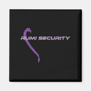 Funny Parent Halloween Costume Idea –“rumi Securit Magnet