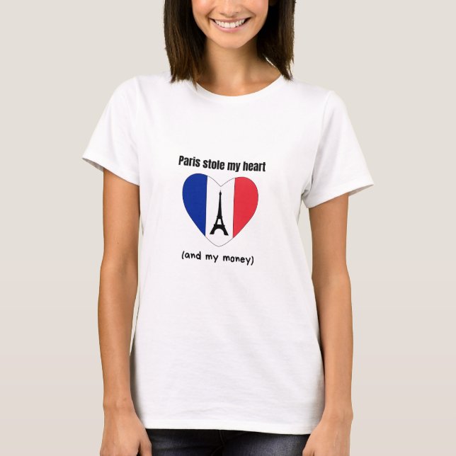 Funny Paris T-Shirt (Front)