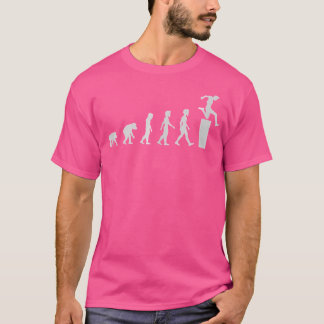 Funny Parkour Evolution Parkour Gifts T-Shirt