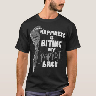 Funny Parrot Lover Gift For Men Women Kids Cool T-Shirt
